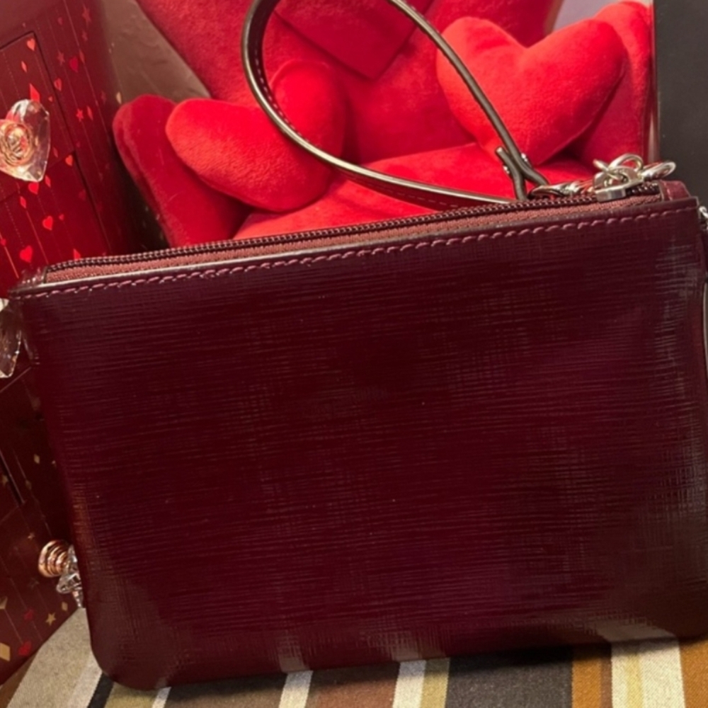 Coach Red Wristlet Clutch - Picture 9 of 9